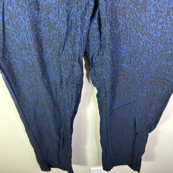 lana lee Women's Blue and Black Leggings Size XL - Picture 3 of 8